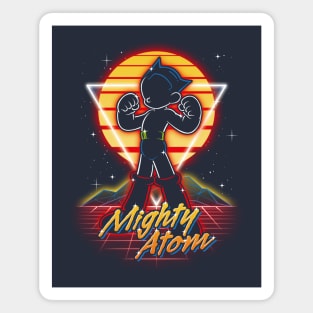 Retro Mighty Atom Magnet